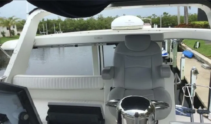 Slide: The Image of Carver Yachts 430 Cockpit 1995 - 5829987