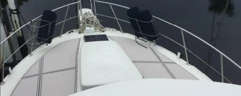 Slide: The Image of Carver Yachts 430 Cockpit 1995 - 5829989