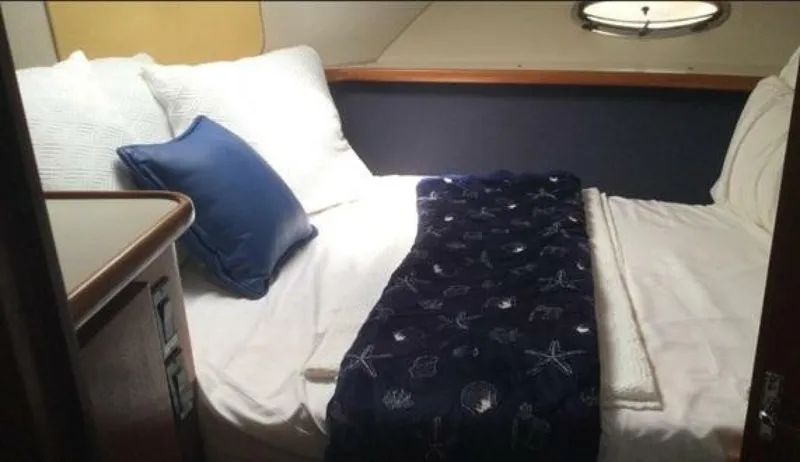 Slide: The Image of Carver Yachts 430 Cockpit 1995 - 5829992