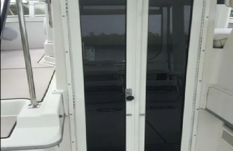 Slide: The Image of Carver Yachts 430 Cockpit 1995 - 5829982