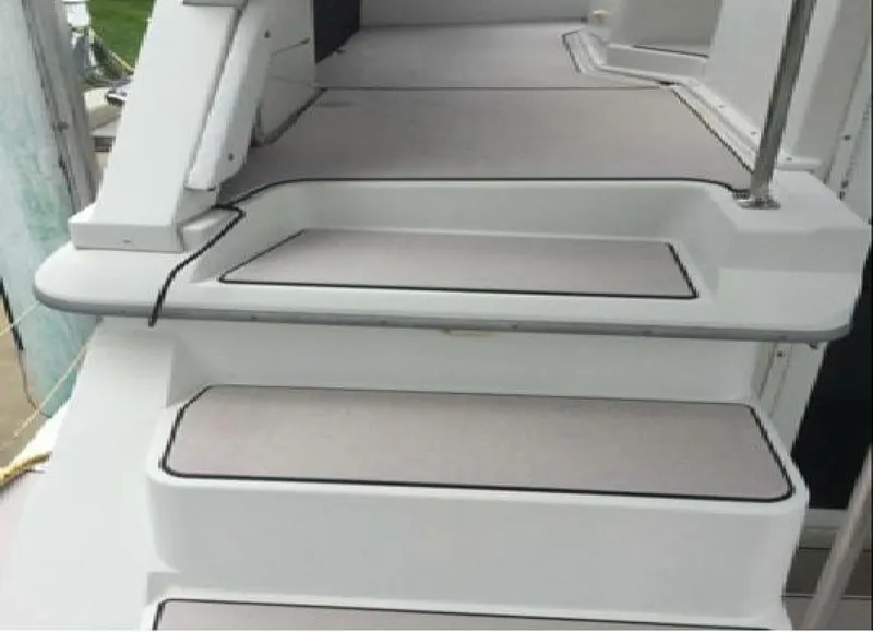 Slide: The Image of Carver Yachts 430 Cockpit 1995 - 5829983