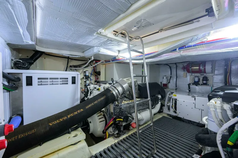 Slide: The Image of Tiara 49 DEBBIE'S DIAMOND - Engine Room 2023 Tiara 49 C49 Coupe DEBBIE'S DIAMOND - 7653200