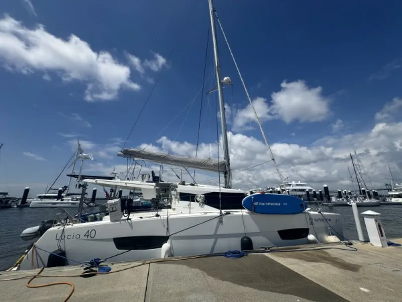 Slide: The Image of Used Sail Catamaran for sale 2018 FOUNTAINE PAJOT FP Lucia 40 - THE FLYING TORTUGA - 5476636