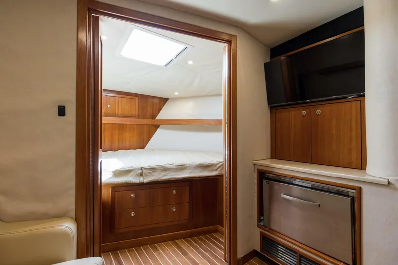 Slide: The Image of 2009 36 Albemarle 360 XF Tin Bender Forward Stateroom (2) - 5478139