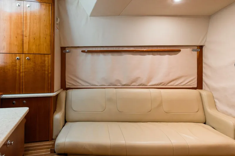 Slide: The Image of 2009 36 Albemarle 360 XF Tin Bender V Berth Convertible Sofa (1) - 5478140