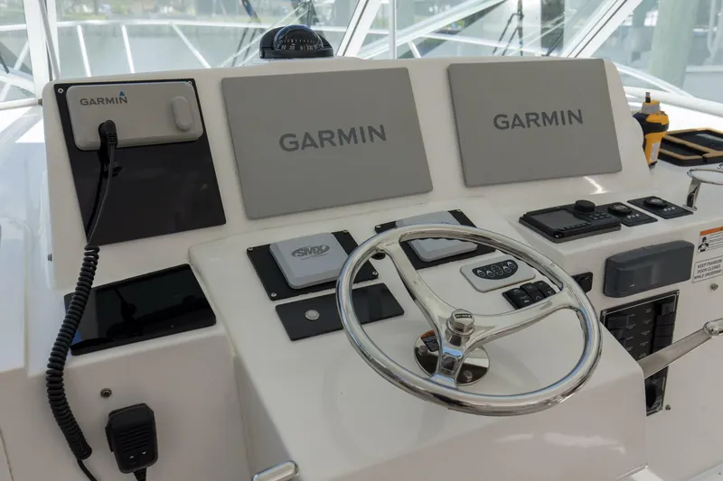 Slide: The Image of 2009 36 Albemarle 360 XF Tin Bender Lower Helm - 5478185