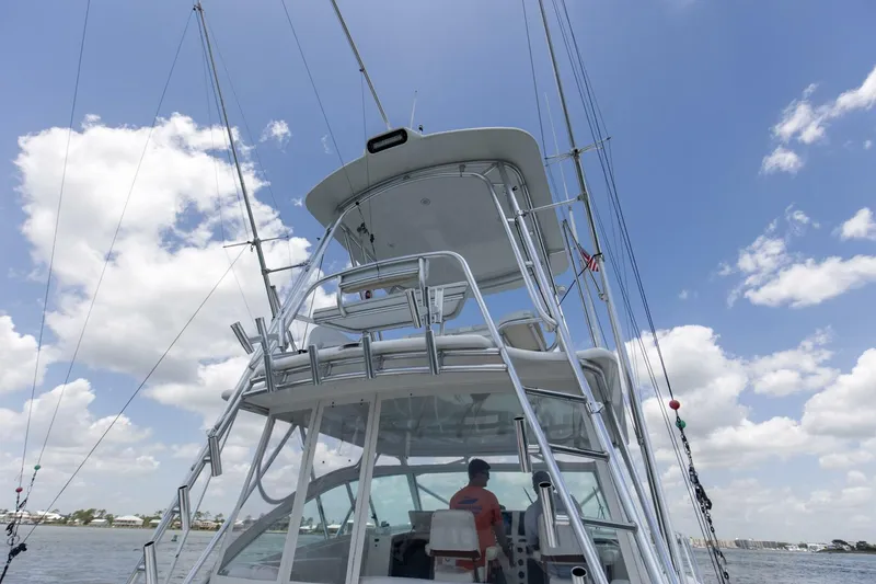 Slide: The Image of 2009 36 Albemarle 360 XF Tin Bender Custom PipeWelders Marlin Tower (5) - 5478191