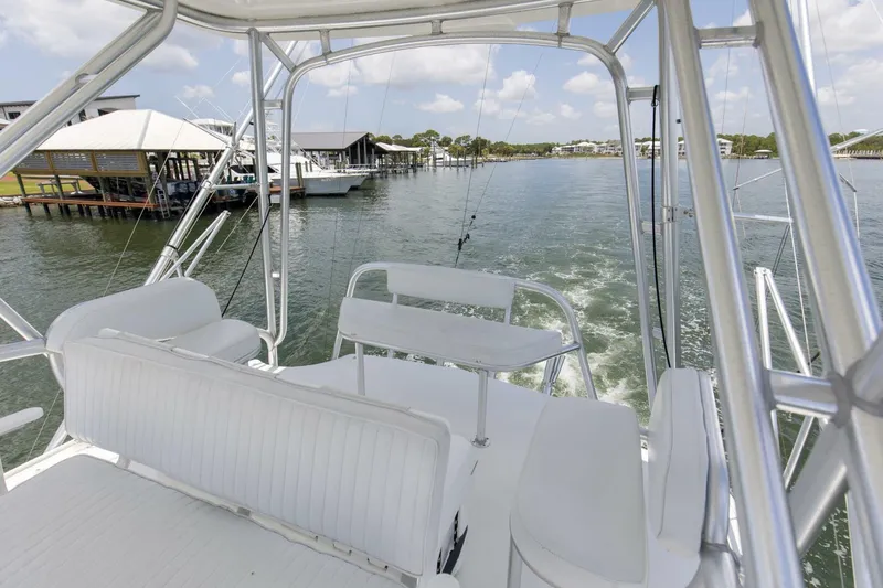 Slide: The Image of 2009 36 Albemarle 360 XF Tin Bender Marlin Tower Seating - 5478192