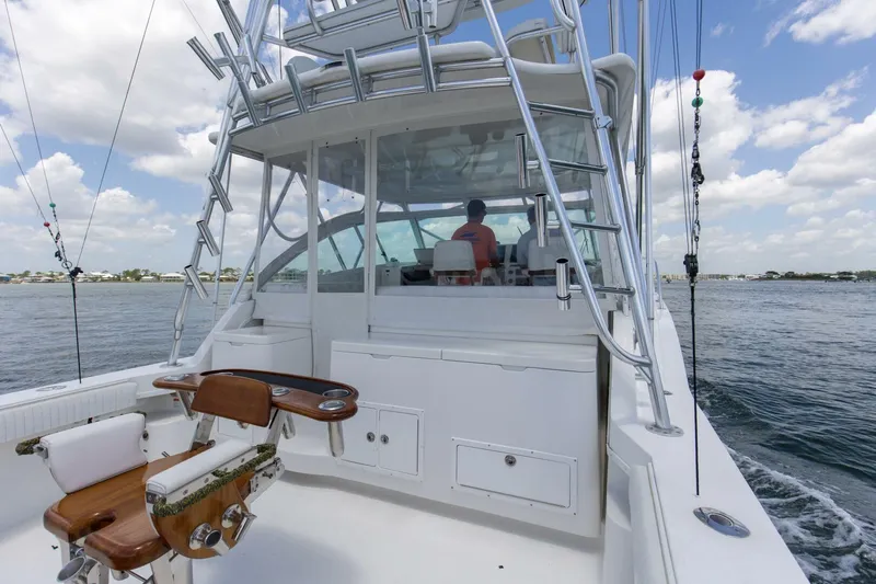 Slide: The Image of 2009 36 Albemarle 360 XF Tin Bender Release Marine Fighting Chair (3) - 5478221