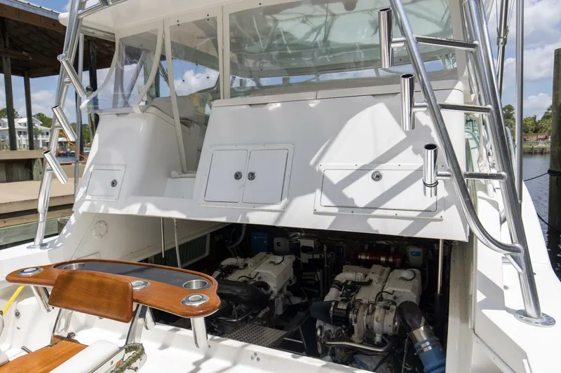 Slide: The Image of 2009 36 Albemarle 360 XF Tin Bender Engine Room (1) - 5478233