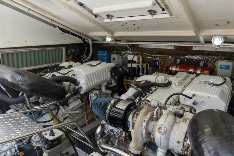 Slide: The Image of 2009 36 Albemarle 360 XF Tin Bender Engine Room (3) - 5478234