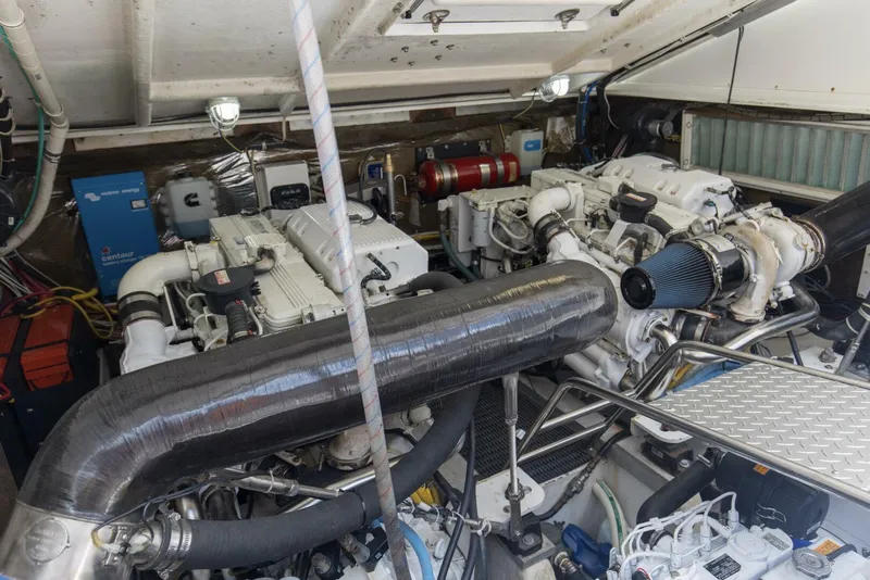 Slide: The Image of 2009 36 Albemarle 360 XF Tin Bender Engine Room (4) - 5478235