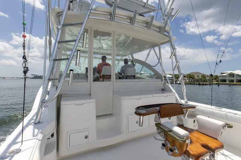 Slide: The Image of 2009 36 Albemarle 360 XF Tin Bender Cockpit - 5478216