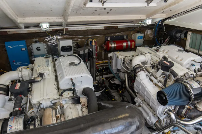 Slide: The Image of 2009 36 Albemarle 360 XF Tin Bender Engine Room (5) - 5478236