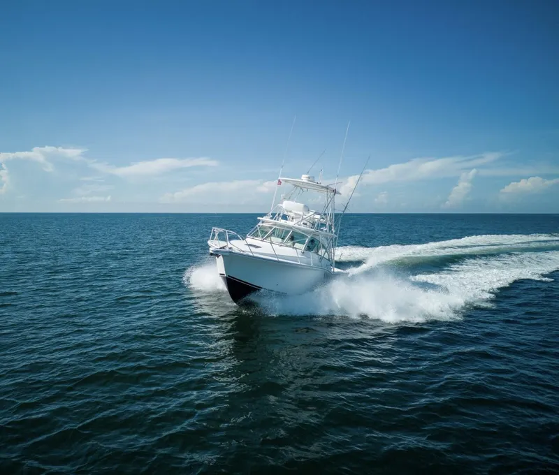 Slide: The Image of 2009 36 Albemarle 360 XF Tin Bender Port Profile (2) - 5478241