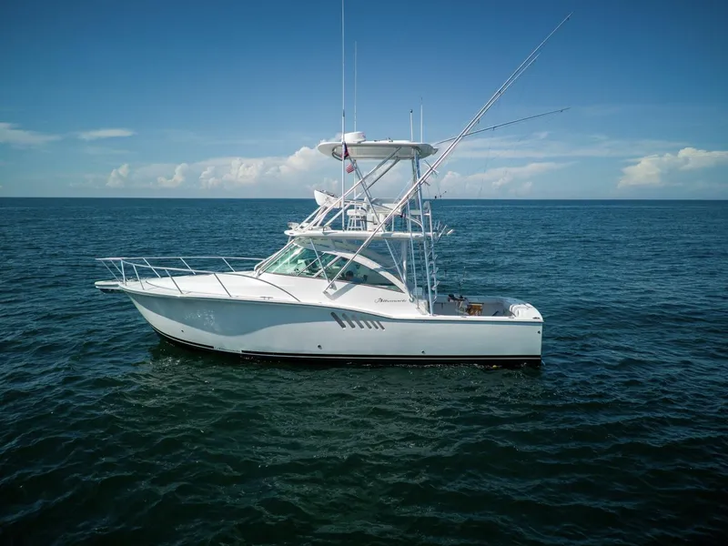 Slide: The Image of 2009 36 Albemarle 360 XF Tin Bender Port Profile (6) - 5478244