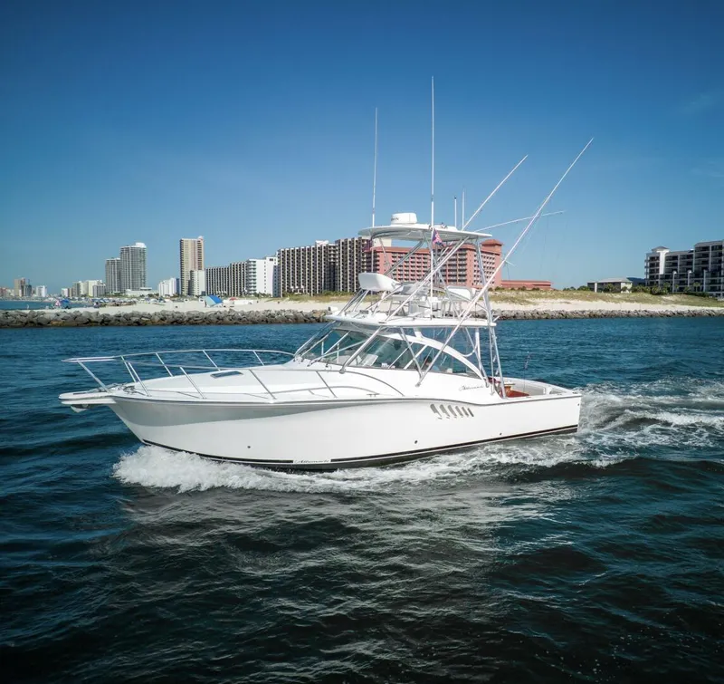 Slide: The Image of 2009 36 Albemarle 360 XF Tin Bender Port Profile (12) - 5478245