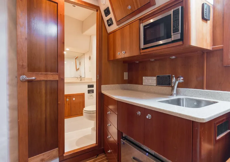 Slide: The Image of 2009 36 Albemarle 360 XF Tin Bender Galley (3) - 5478130