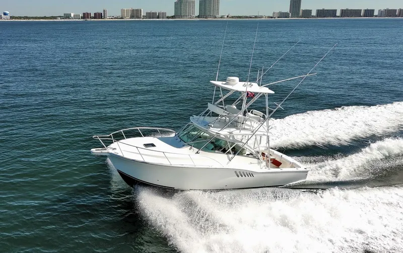 Slide: The Image of 2009 36 Albemarle 360 XF Tin Bender Running Shot (4) - 5478249