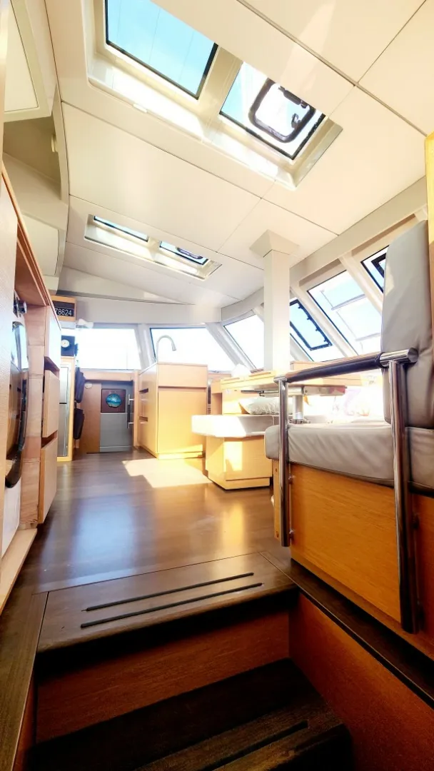 Slide: The Image of Used Sail Catamaran for sale 2017 Nautitech 46 Fly - NAUTI BY NATURE - 5480728