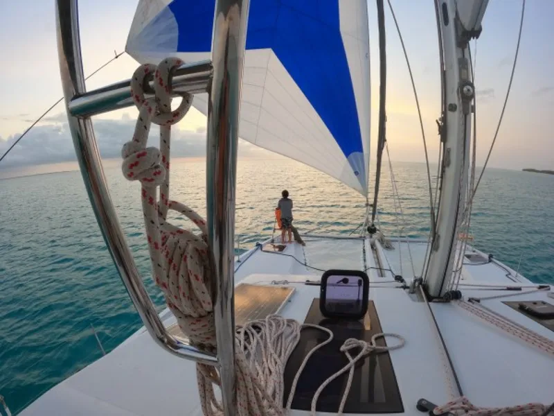 Slide: The Image of Used Sail Catamaran for sale 2017 Nautitech 46 Fly - NAUTI BY NATURE - 5480745