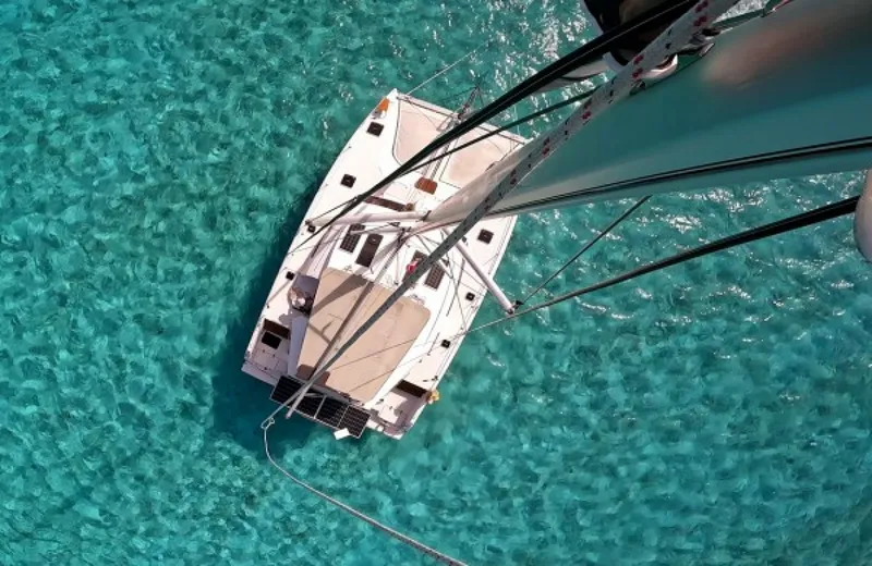 Slide: The Image of Used Sail Catamaran for sale 2017 Nautitech 46 Fly - NAUTI BY NATURE - 5480747
