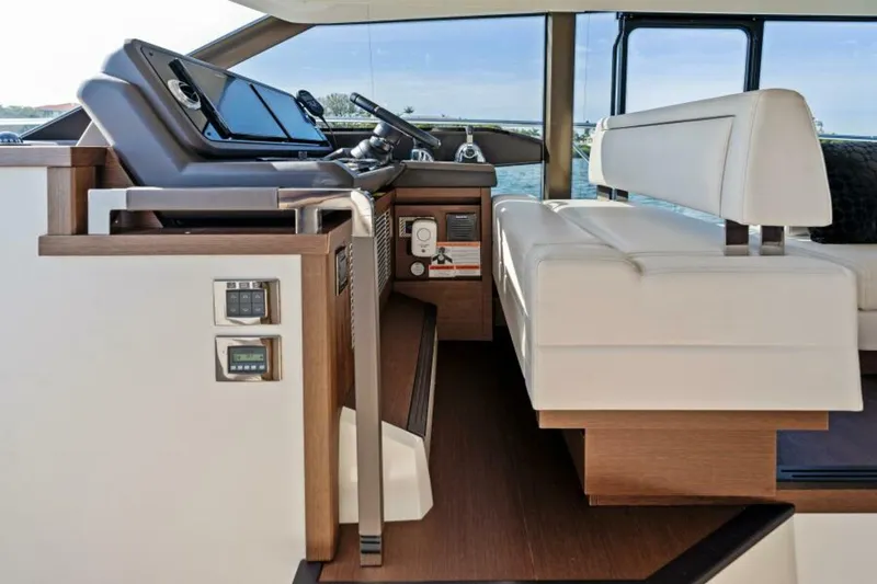 Slide: The Image of 2020 52 Prestige Flybridge - Vacay - Helm Seating - 5482436