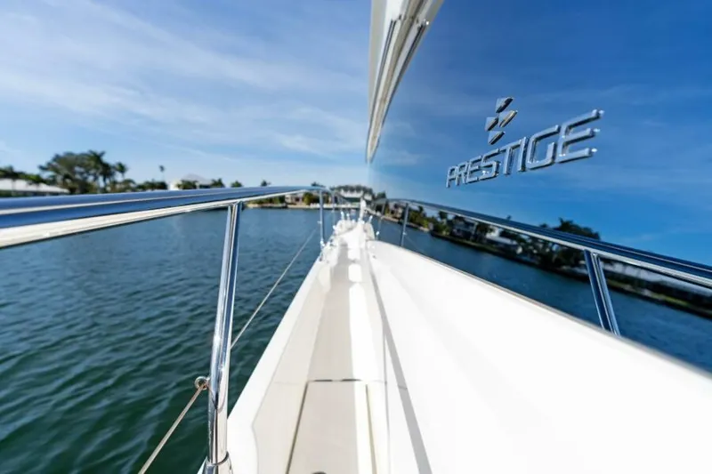 Slide: The Image of 2020 52 Prestige Flybridge - Vacay - Walkway - 5482477