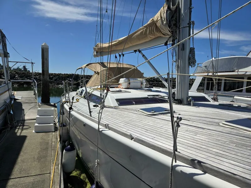 Slide: The Image of Beautifully Weathered Teak Decks - 5486629