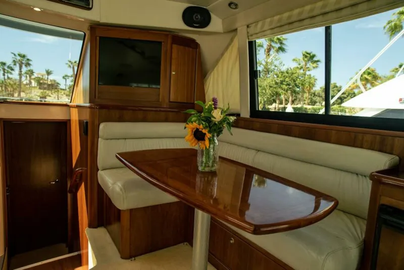 Slide: The Image of 2002 Riviera 40 Flybridge - SKIESTA - Dinette - 5486865