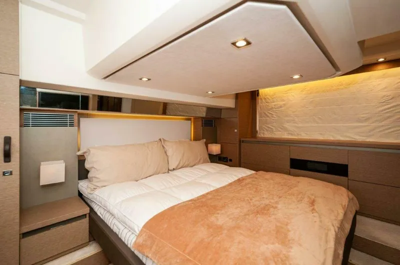 Slide: The Image of 2017 Prestige 460 Flybridge- "Can't Anchor Us"- Master Stateroom - 5533195