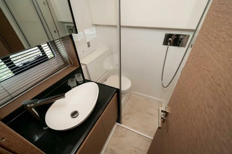 Slide: The Image of 2017 Prestige 460 Flybridge- "Can't Anchor Us"- VIP Head - 5533203