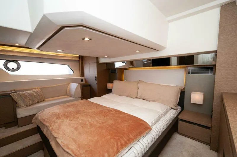 Slide: The Image of 2017 Prestige 460 Flybridge- "Can't Anchor Us"- Master Stateroom - 5533196