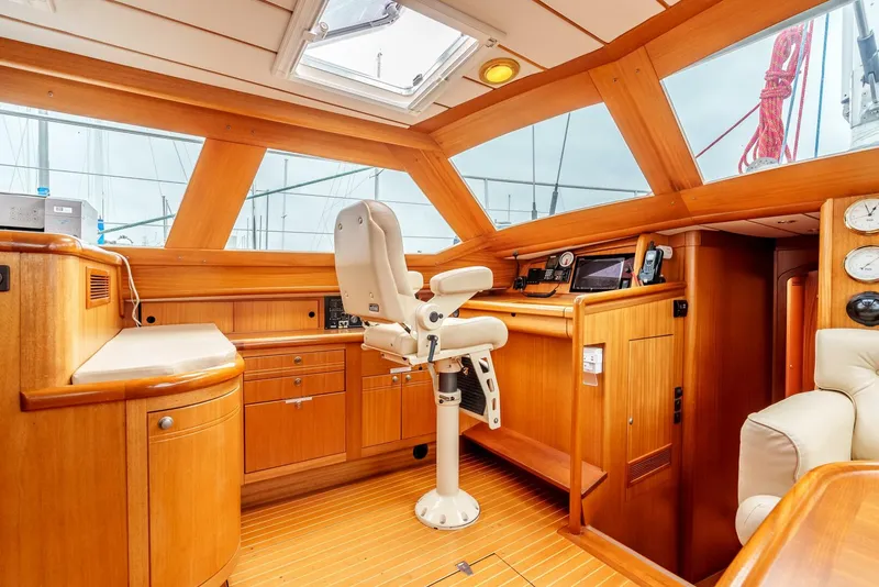 Slide: The Image of Farr 60 Pilothouse 1997 - 5487769