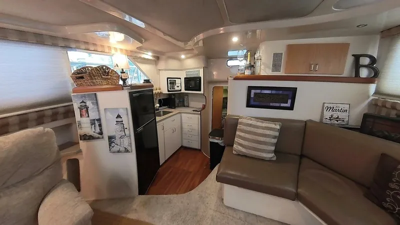 Slide: The Image of 34 ft Mainship - Salon Looking Forward - 5490386