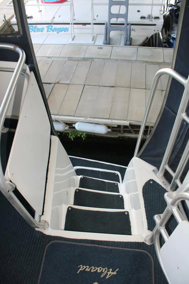 Slide: The Image of 34 ft Mainship - Aft Stairwell - 5490457