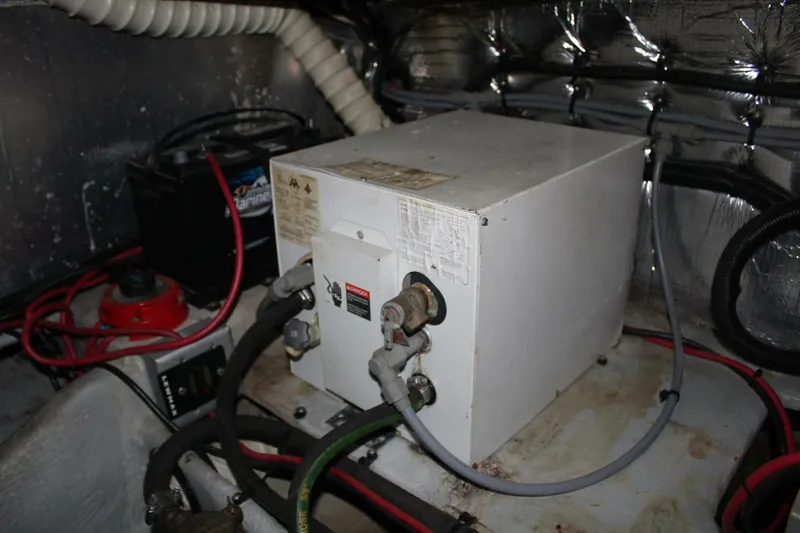 Slide: The Image of 34 ft Mainship - 6 Gallon Atwood Water Heater - 5490405