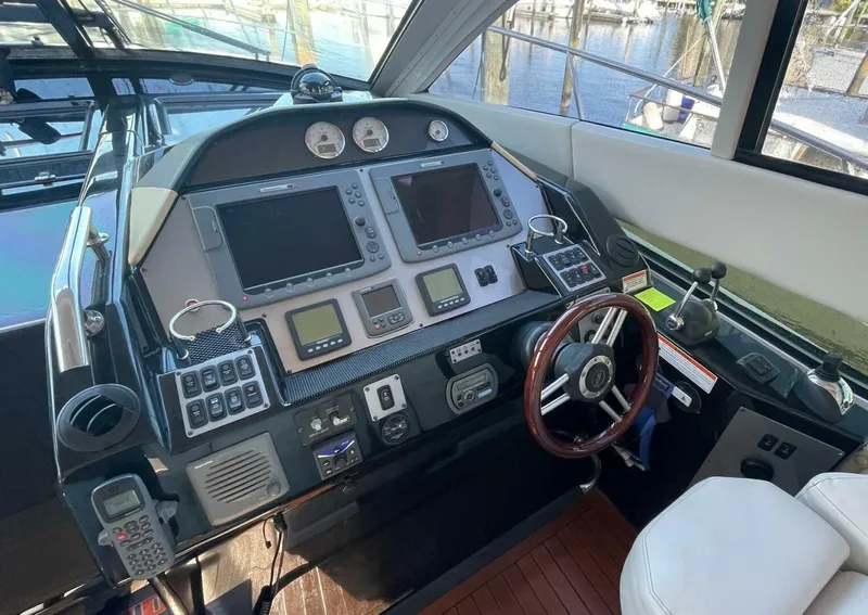 Slide: The Image of Regal 52 Sport Coupe - Helm 2009 Regal 52 Sport Coupe - Navygator - 5494308