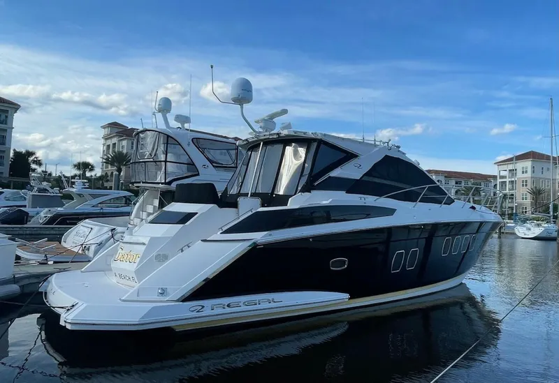 Slide: The Image of Regal 52 Sport Coupe - Profile 2009 Regal 52 Sport Coupe - Navygator - 5494295