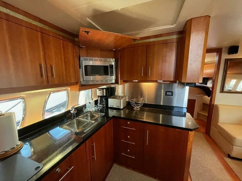 Slide: The Image of Regal 52 Sport Coupe - Galley 2009 Regal 52 Sport Coupe - Navygator - 7652747