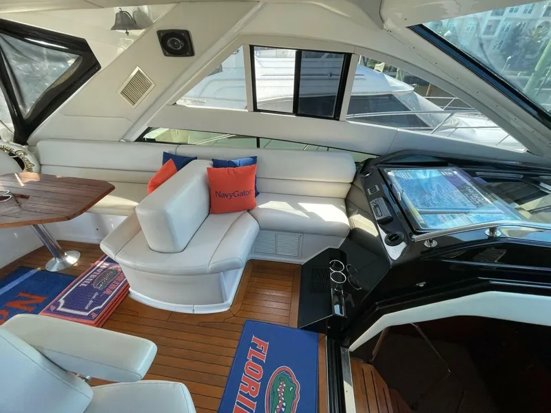 Slide: The Image of Regal 52 Sport Coupe - Helm Deck 2009 Regal 52 Sport Coupe - Navygator - 5494299