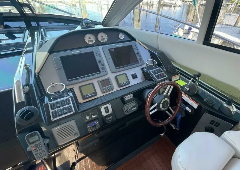 Slide: The Image of Regal 52 Sport Coupe - Helm 2009 Regal 52 Sport Coupe - Navygator - 7652739