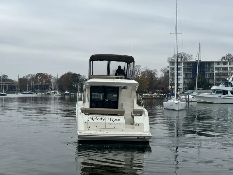 Slide: The Image of 2016 Carver C34 Transom and Aft Deck - 5817792