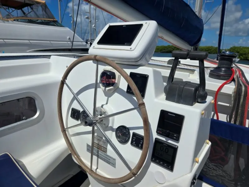 Slide: The Image of Used Sail Catamaran for sale 2008 FOUNTAINE PAJOT FP Salina 48 - SUNBELIEVABLE - 5495301