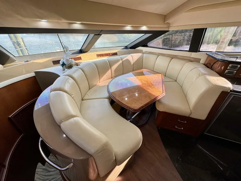 Slide: The Image of Dinette 2004 Marquis 59 Motor Yacht - 5502566