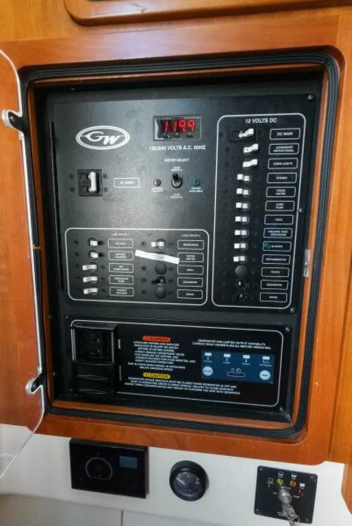 Slide: The Image of 2021 Grady-White 376 Canyon - Galloway's Group - Electrical Panel - 5507645
