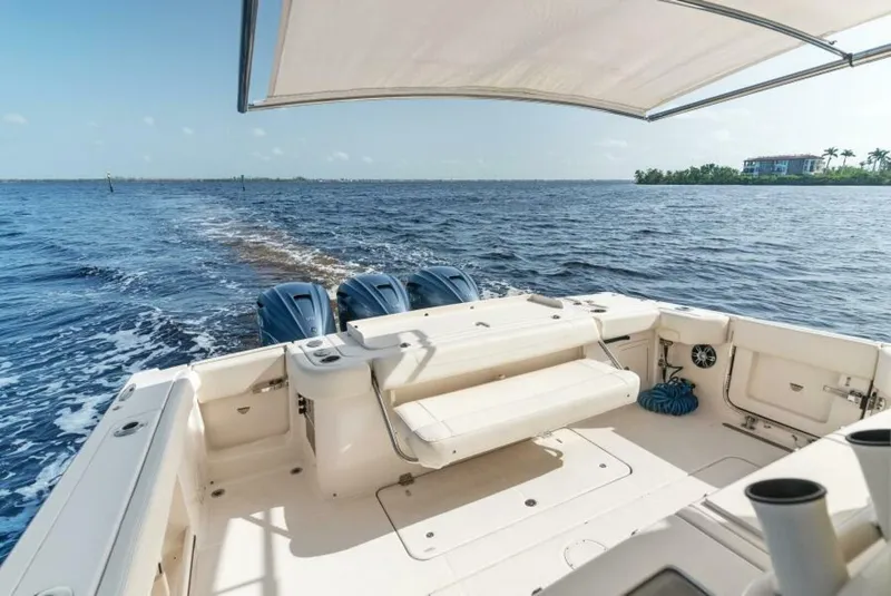 Slide: The Image of 2021 Grady-White 376 Canyon - Galloway's Group - Cockpit - 5507616