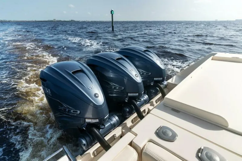 Slide: The Image of 2021 Grady-White 376 Canyon - Galloway's Group - Triple Yamaha 425 XTO - 5507671