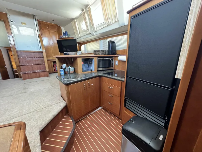 Slide: The Image of 2006 Carver 444 Cockpit Motor Yacht - Galley - 5511822