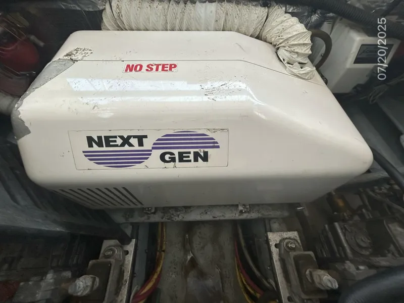 Slide: The Image of 34' Mainship generator sound box - 5509384